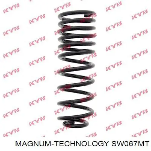 SW067MT Magnum Technology Пружина підвіски задня