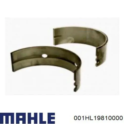 Вкладиші коленвала, корінні, комплект, стандарт (STD) Mahle Original 001HL19810000 ціна, від 41.02 USD