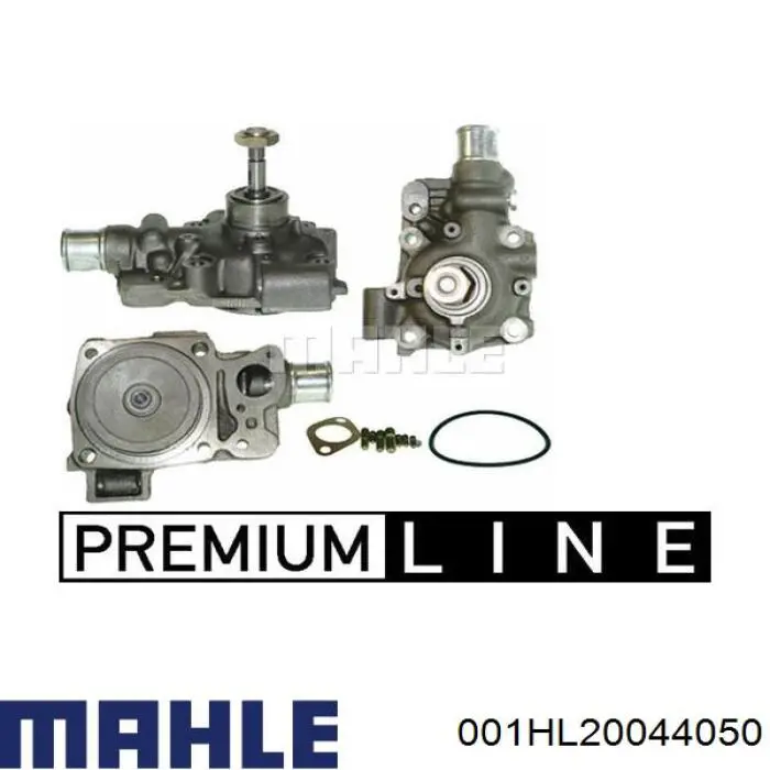 Вкладиші колінвала, корінні, комплект, 2-й ремонт (+0,50) 001HL20044050 Mahle Original