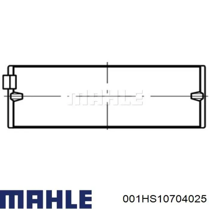 A6010300640 Mercedes Комплект підшипників ковзання коленвалу