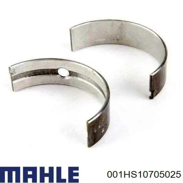 001HS10705025 Mahle Original вкладиші колінвала, корінні, комплект, 1-й ремонт (+0,25)