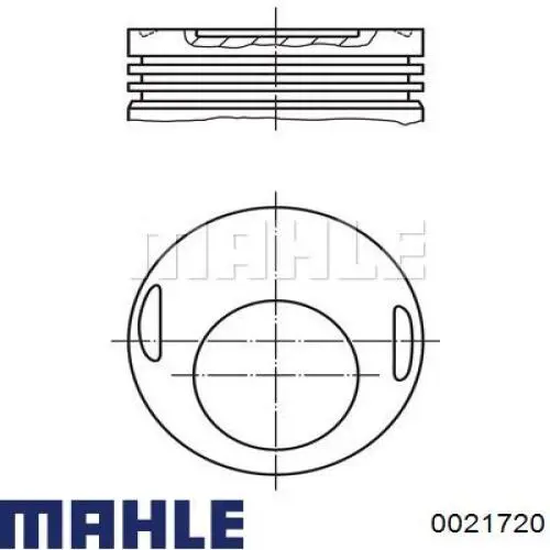 Поршень в зборі Nural 8717950010 ціна, від 87.18 USD