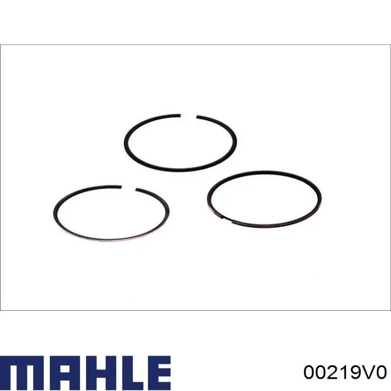 Кільця поршневі на 1 циліндр, STD. 00219V0 Mahle Original