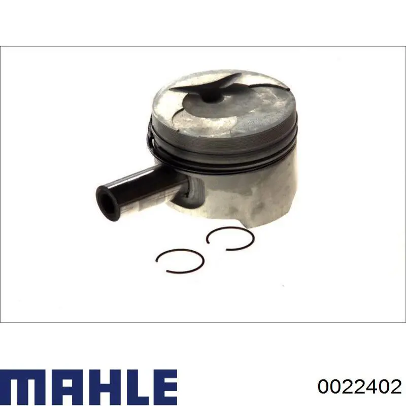 0022402 Knecht-Mahle поршень в комплекті на 1 циліндр, 2-й ремонт (+0,50)