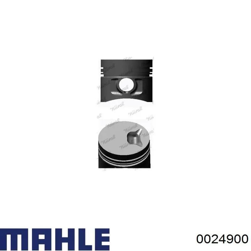0024900 Mahle Original поршень в комплекті на 1 циліндр, std
