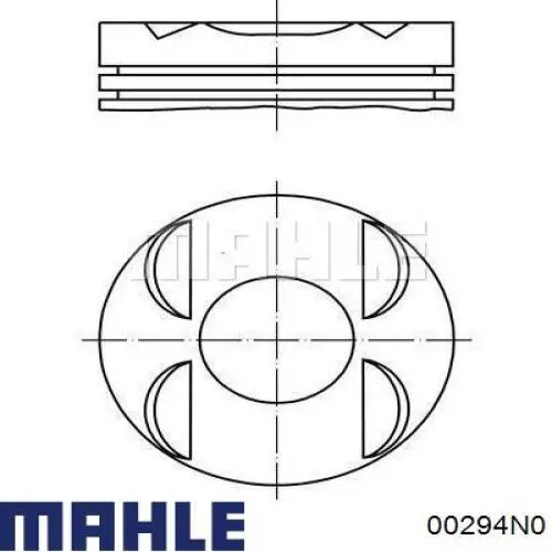 00294N0 Mahle Original кільця поршневі на 1 циліндр, std.