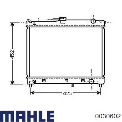 0030602 Mahle Original поршень в комплекті на 1 циліндр, 2-й ремонт (+0,50)