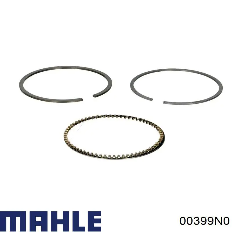 Кільця поршневі на 1 циліндр, STD. Mahle Original 00399N0 ціна, від 13.22 USD
