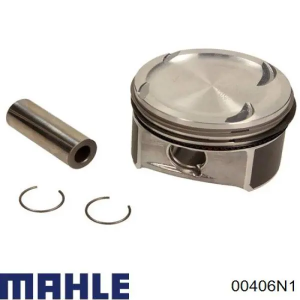 00406N1 Mahle Original кільця поршневі на 1 циліндр, 1-й ремонт (+0,25)