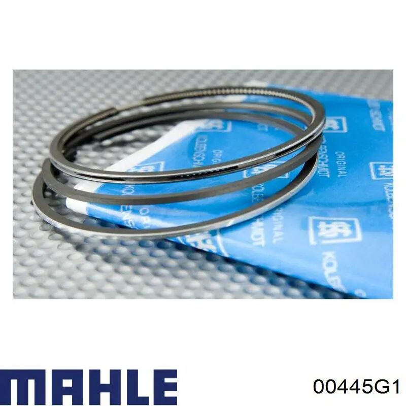 00445G1 Mahle Original кільця поршневі на 1 циліндр, 2-й ремонт (+0,50)