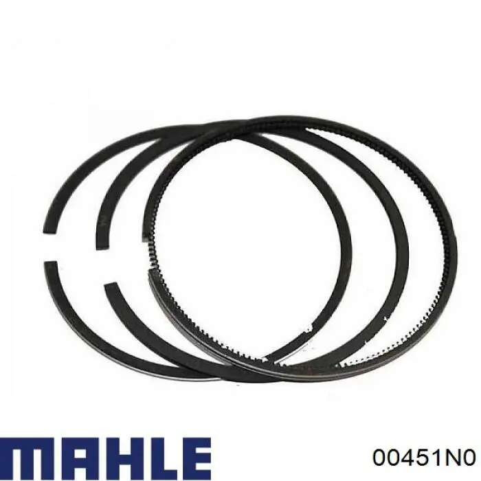 00451N0 Mahle Original кільця поршневі на 1 циліндр, std.
