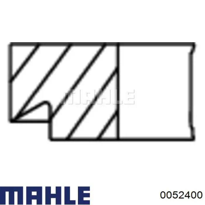 Поршень в зборі Mahle Original 0052400 ціна, від 157.14 USD