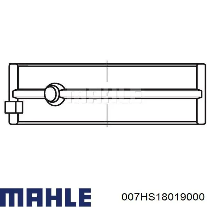 Вкладиші коленвала, корінні, комплект, стандарт (STD) Mahle Original 007HS18019000 ціна, від 15.14 USD