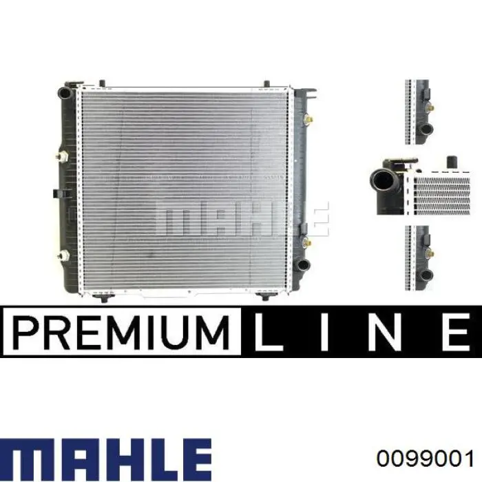 Поршня, 2-й ремонт (+0,50) Mahle Original 0099001 ціна, від 106.38 USD