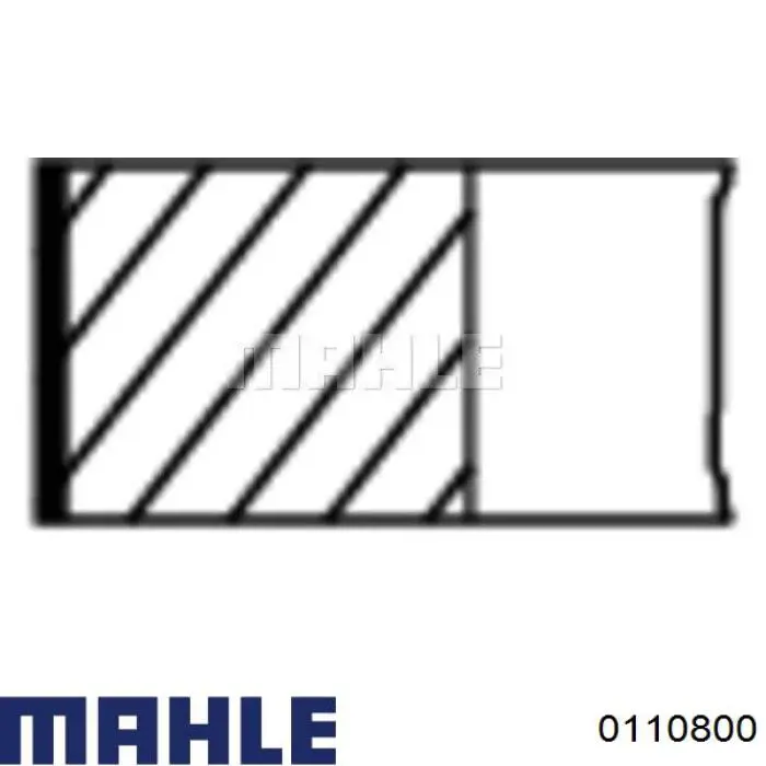 Поршень в зборі Mahle Original 0110800 ціна, від 47.24 USD