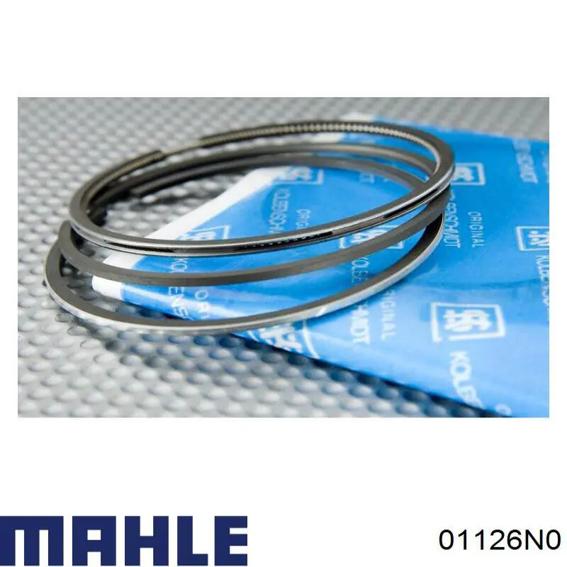 01126N0 Mahle Original Кільця поршневі на 1 циліндр, STD.