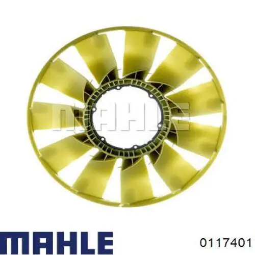 0117401 Mahle Original поршень в комплекті на 1 циліндр, 2-й ремонт (+0,50)