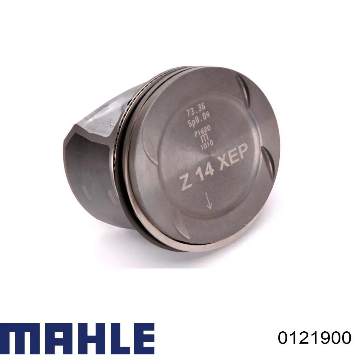 0121900 Mahle Original Поршень в зборі