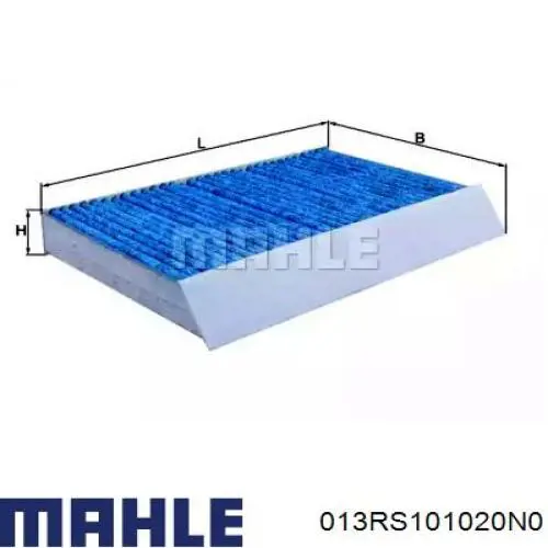 Купити 013RS101020N0 Mahle Original Кільця поршневі на 1 циліндр, STD.