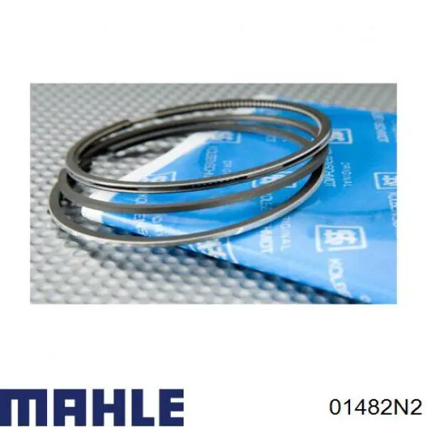 01482N2 Mahle Original кільця поршневі на 1 циліндр, 4-й ремонт (+1,00)