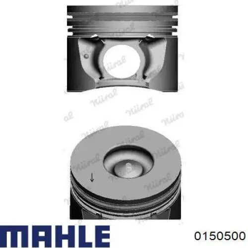 Поршень в зборі Mahle Original 0150500 ціна, від 33.52 USD