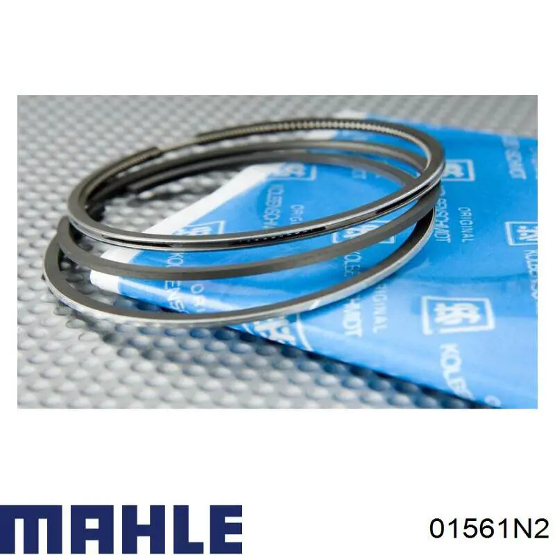 01561N2 Mahle Original кільця поршневі на 1 циліндр, 2-й ремонт (+0,50)