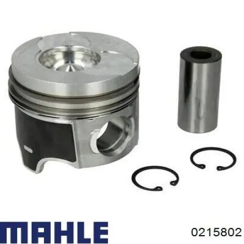 Поршня, 2-й ремонт (+0,50) Mahle Original 0215802 ціна, від 84.07 USD