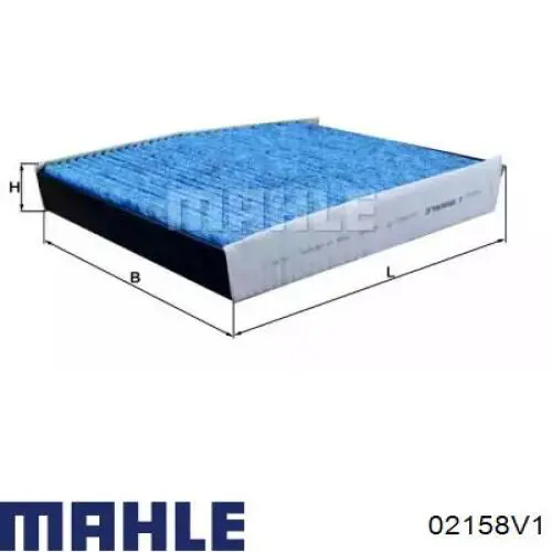 Кільця поршневі на 1 циліндр, 1-й ремонт (+0,25) 02158V1 Mahle Original
