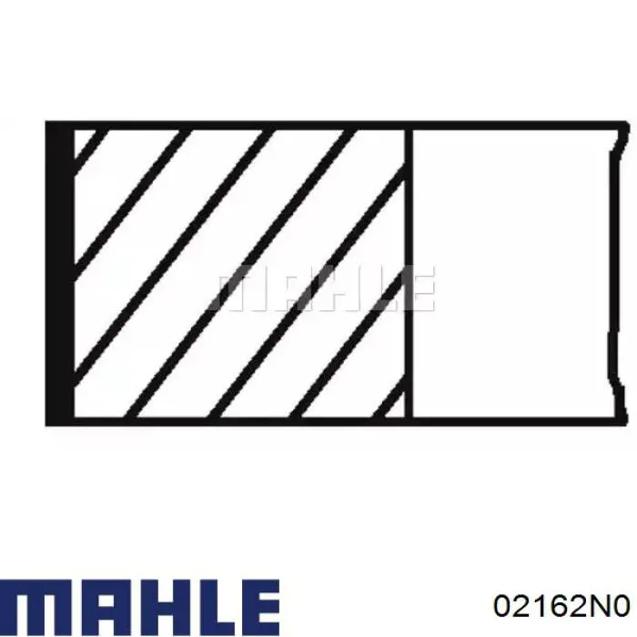 Купити 02162N0 Mahle Original Кільця поршневі на 1 циліндр, STD.