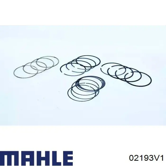 02193V1 Mahle Original кільця поршневі на 1 циліндр, 1-й ремонт (+0,25)
