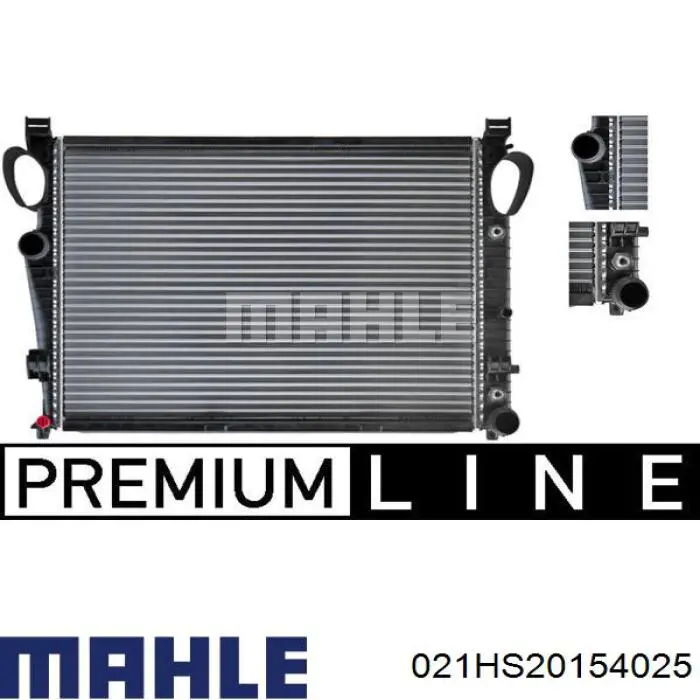 Вкладиші коленвала, корінні, комплект, 1-й ремонт (+0,25) Mahle Original 021HS20154025 ціна, від 31.56 USD