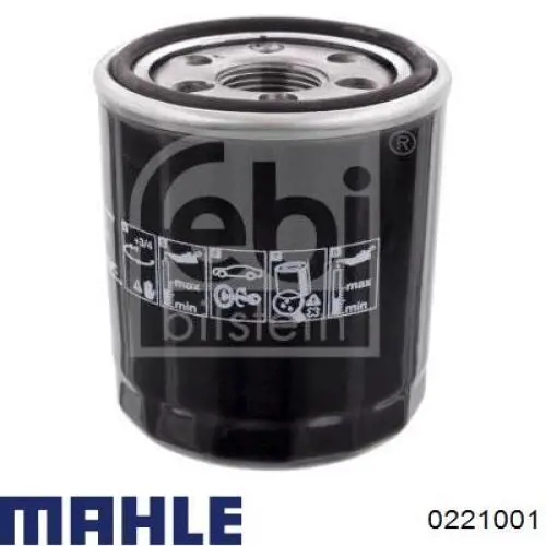 0221001 Mahle Original поршень в комплекті на 1 циліндр, 1-й ремонт (+0,25)