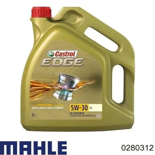 0280312 Mahle Original Поршень в зборі