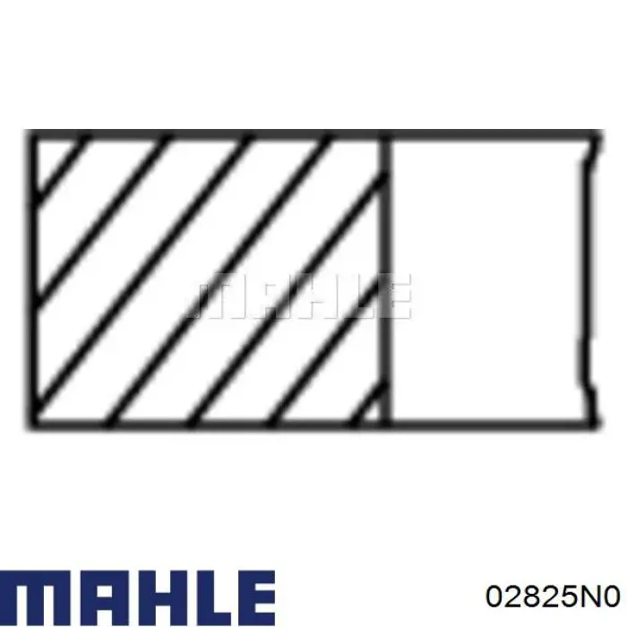 Кільця поршневі на 1 циліндр, STD. Mahle Original 02825N0 ціна, від 22.32 USD
