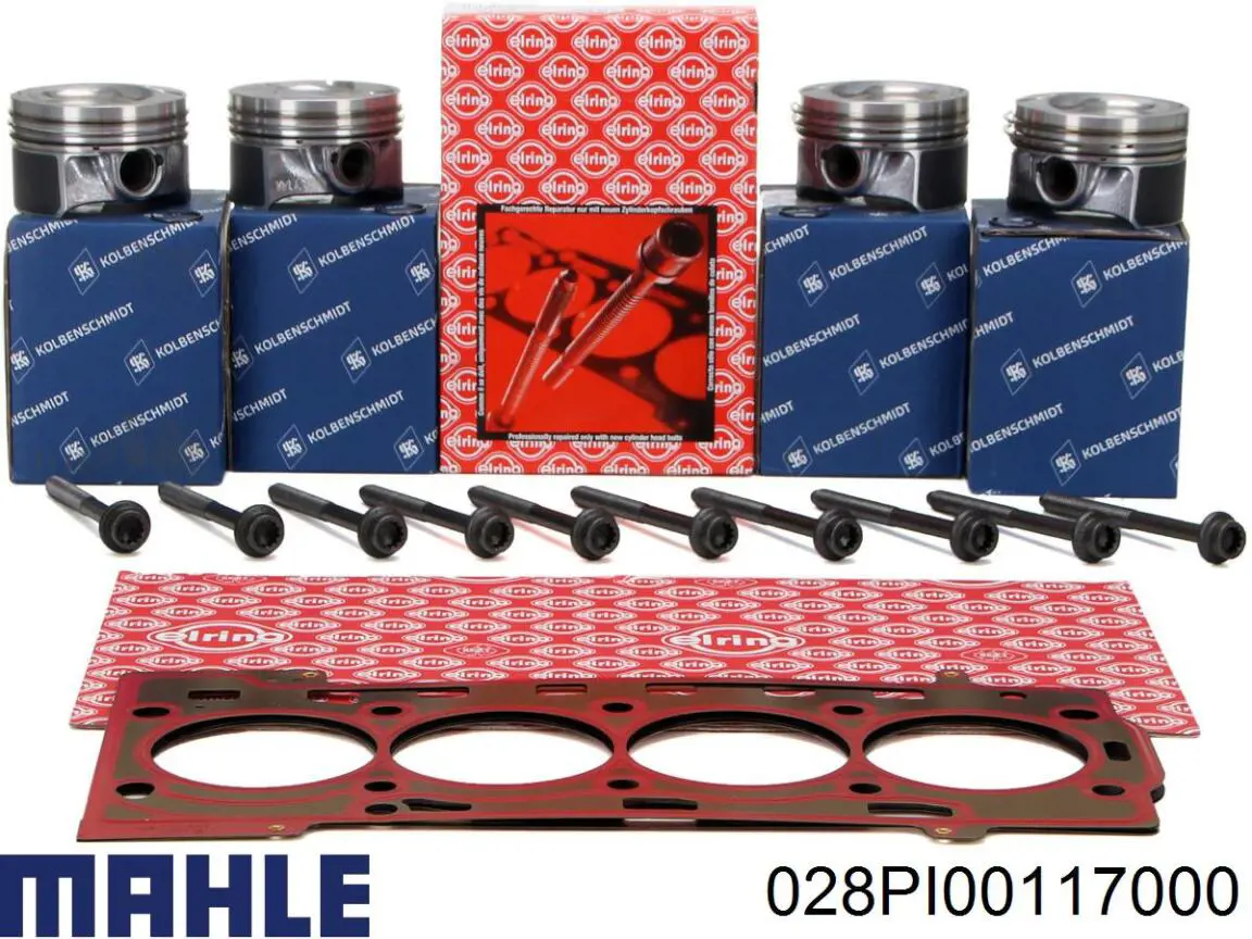 028PI00117000 Mahle Original Поршня на 1 циліндр, STD