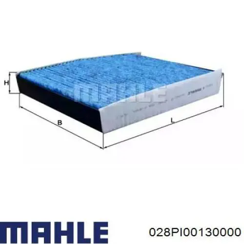 Поршень в комплекті на 1 циліндр, STD 028PI00130000 Mahle Original