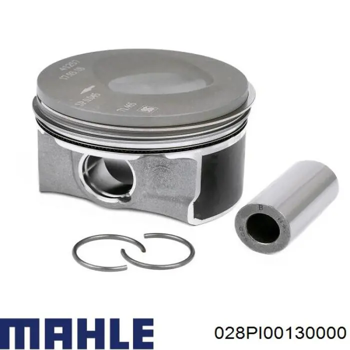 028PI00130000 Mahle Original Поршень в зборі