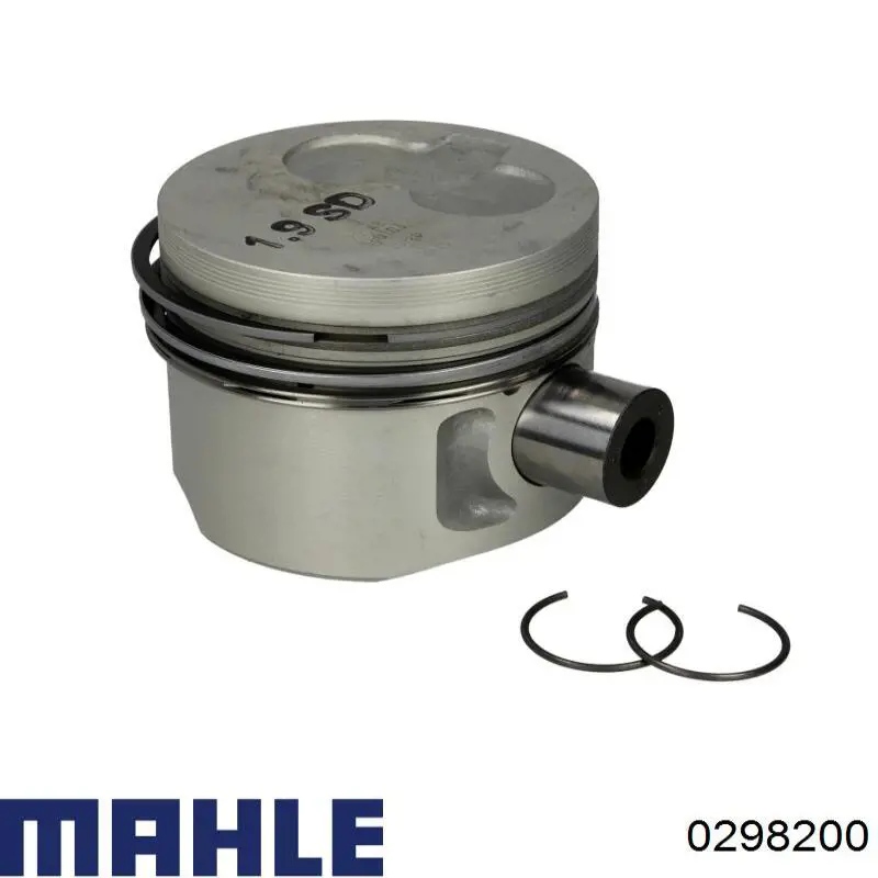 0298200 Mahle Original Поршня на 1 циліндр, STD