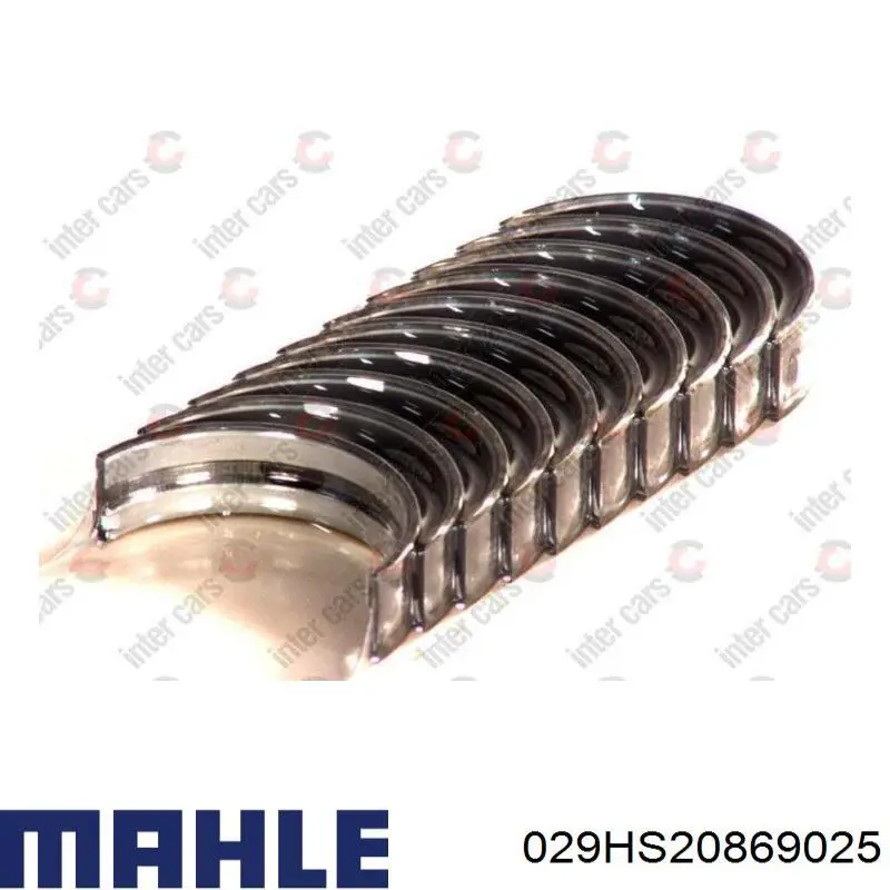 Купити 029HS20869025 Mahle Original Вкладиші колінвала, корінні, комплект, 1-й ремонт (+0,25)