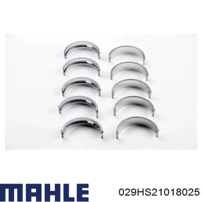 029HS21018025 Mahle Original вкладиші колінвала, корінні, комплект, 1-й ремонт (+0,25)