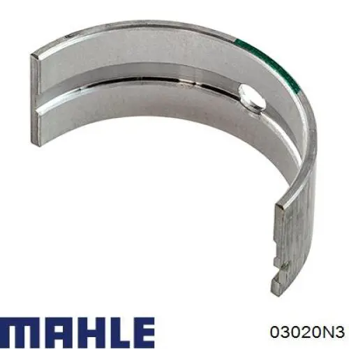 03020N3 Mahle Original кільця поршневі на 1 циліндр, 4-й ремонт (+1,00)