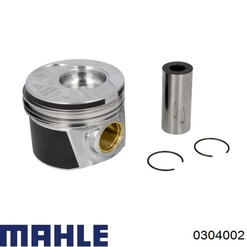 Поршня, 2-й ремонт (+0,50) Mahle Original 0304002 ціна, від 105.11 USD