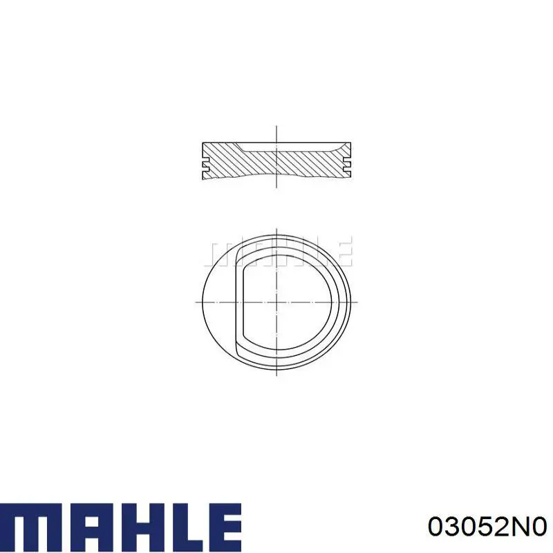 Купити 030198151D VAG Кільця поршневі на 1 циліндр, STD.