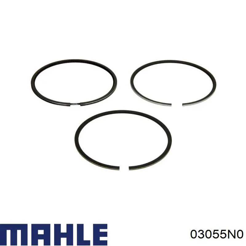 03055N0 Mahle Original Кільця поршневі на 1 циліндр, STD.
