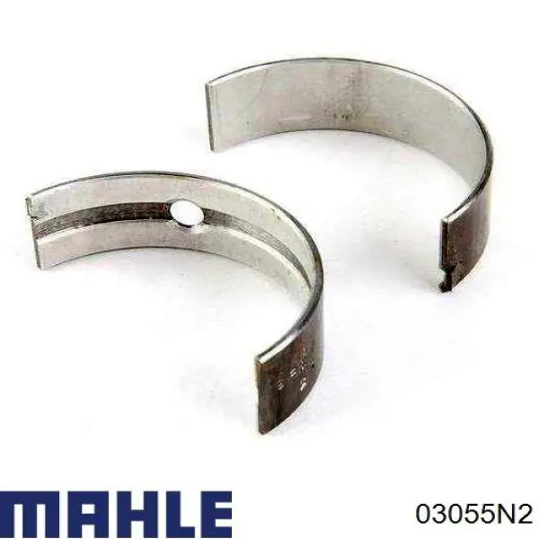 03055N2 Mahle Original кільця поршневі на 1 циліндр, 2-й ремонт (+0,50)