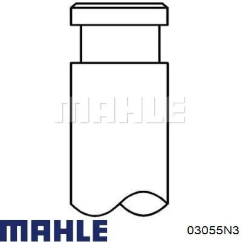 03055N3 Mahle Original кільця поршневі на 1 циліндр, 4-й ремонт (+1,00)