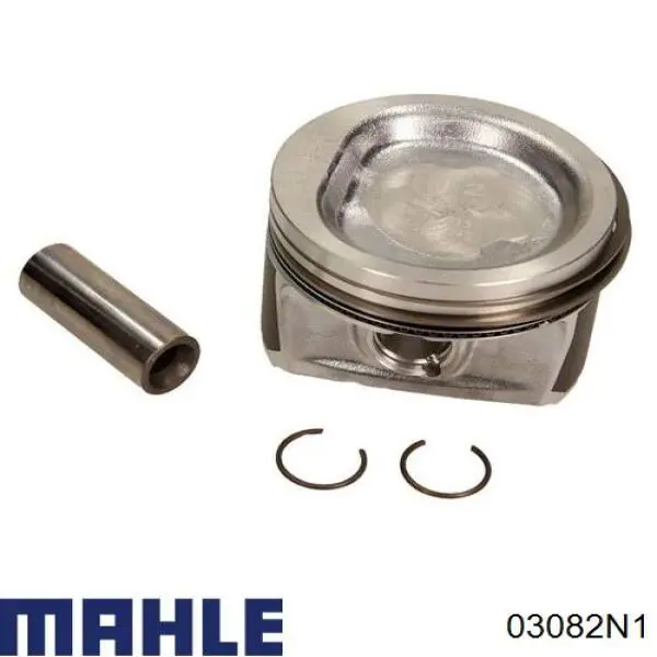03082N1 Knecht-Mahle кільця поршневі комплект на мотор, 1-й ремонт (+0,25)