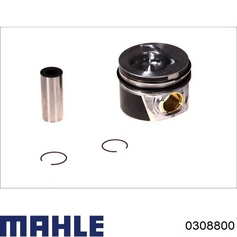 Поршень в зборі Mahle Original 0308800 ціна, від 124.96 USD