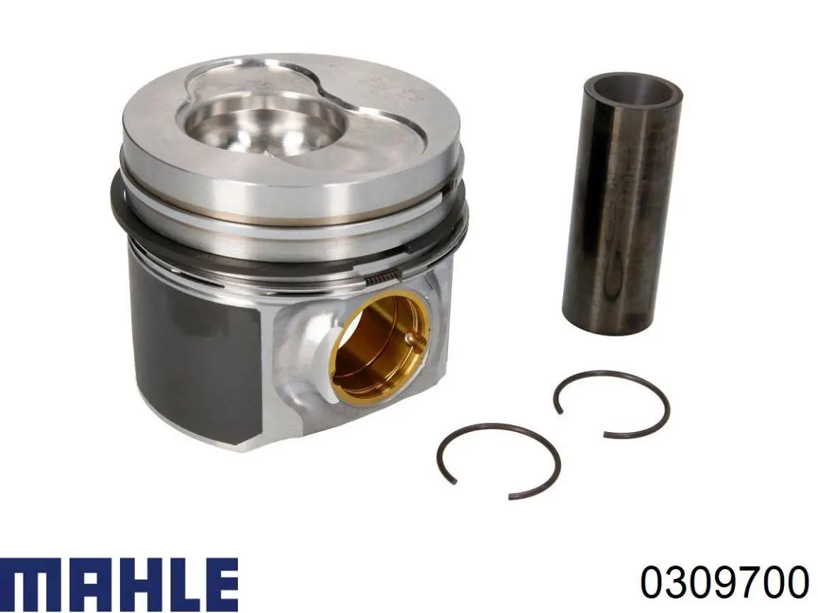Поршень в комплекті на 1 циліндр, STD Mahle Original 0309700 ціна, від 105.57 USD