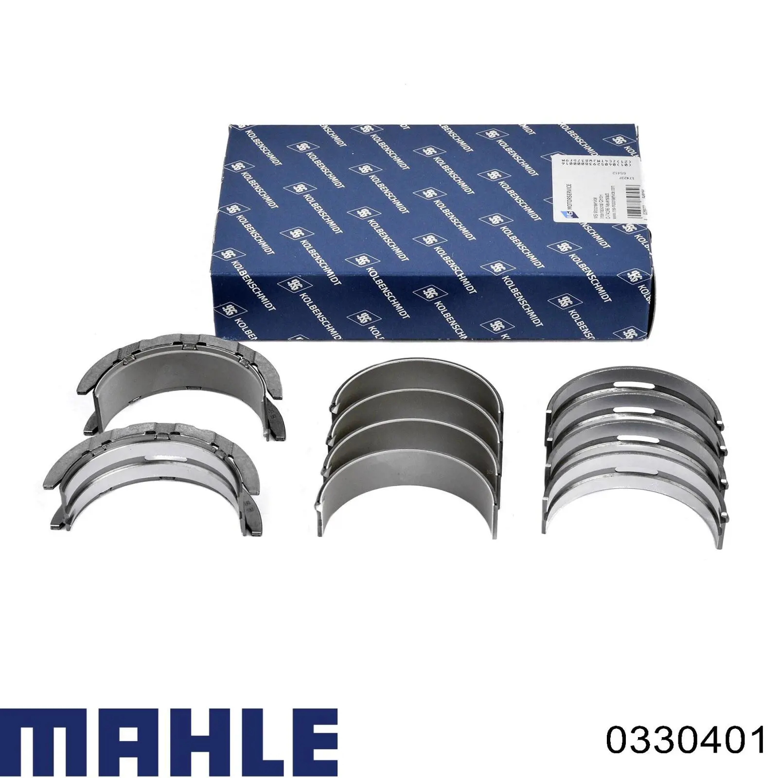 0330401 Mahle Original поршень в комплекті на 1 циліндр, 1-й ремонт (+0,25)